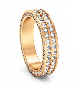 Кольцо с бриллиантами (Мод. 612)